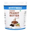 MYFITNESS Chocolate Peanut Butter Smooth I LOVE PB Non-GMO, Gluten-Free, No Preservative All Natural Ingredient High Protein Peanut Butter Made with American Recipe (1250 Gm) view 1