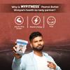 MYFITNESS Chocolate Peanut Butter Smooth I LOVE PB Non-GMO, Gluten-Free, No Preservative All Natural Ingredient High Protein Peanut Butter Made with American Recipe (1250 Gm) view 2