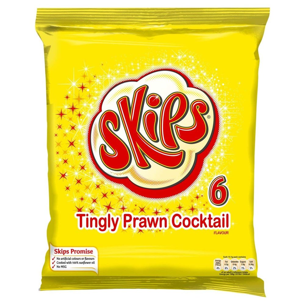 KP Skips Prawn Cocktail Crisps Packets