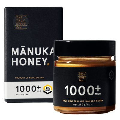 The True Honey Co. True Manuka Honey 1000+ MGO 250g high activ and super rare