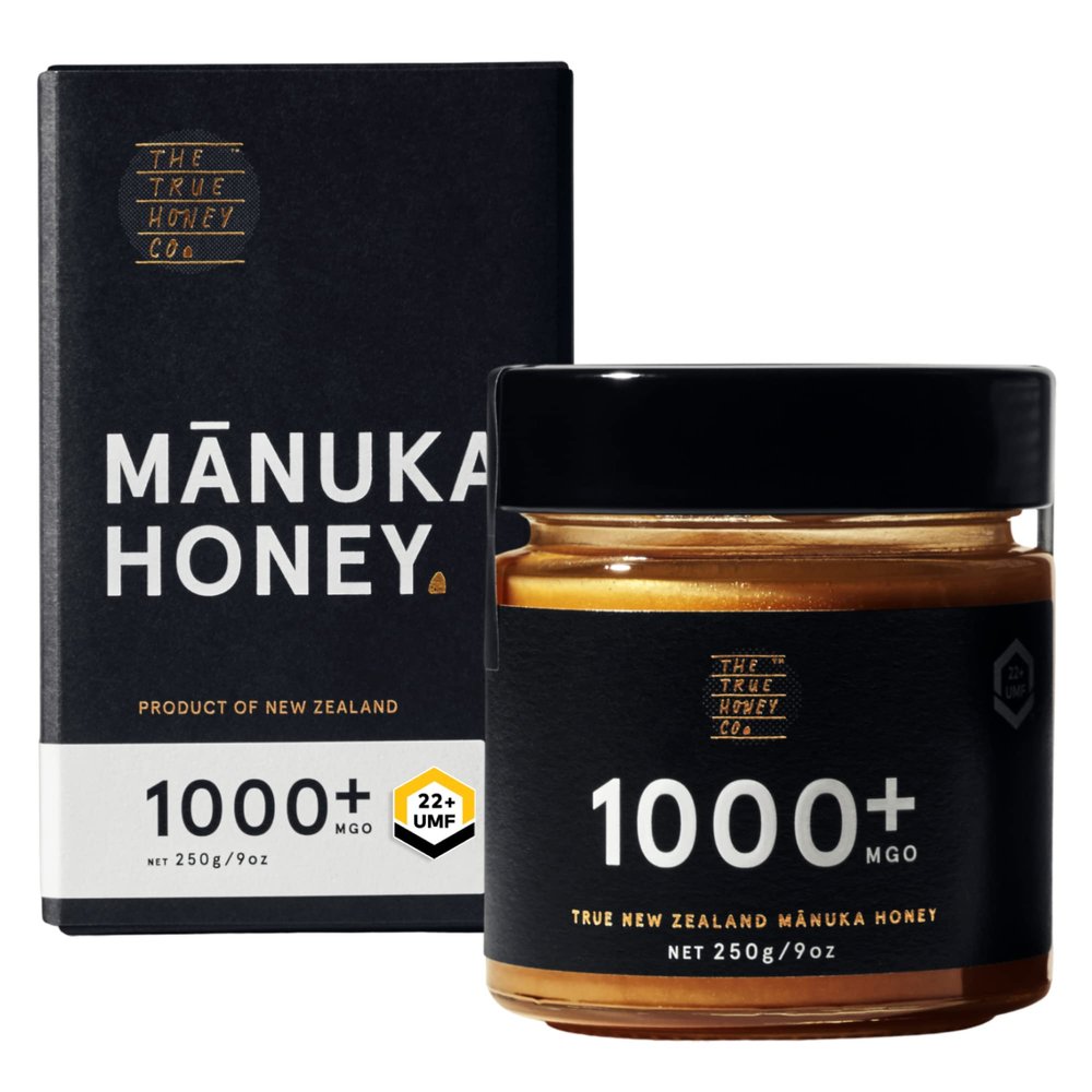 The True Honey Co. True Manuka Honey 1000+ MGO 250g high activ and super rare