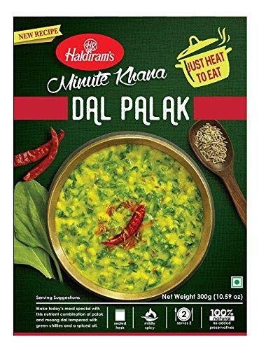 Haldiram's Minute Khana- Ready to Eat- Dal Palak-300G