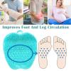 Shower Foot Massager Scrubber, Pregnant Foot Massager Scrubber Pad - Improves Foot Circulation, Foot Bath, Exfoliation, Massage Brush, Foot Cleaner, Non-Slip Foot Massage Mat view 2