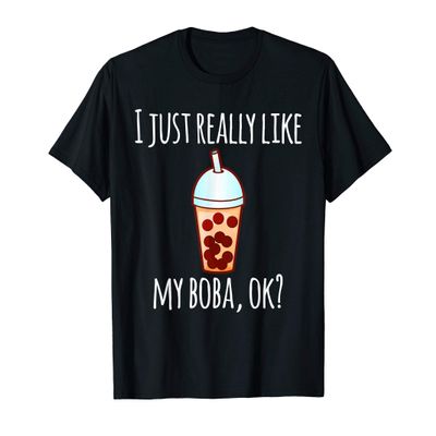 Boba Tea Shirt - Bubble Milk Tea Gift T-Shirt