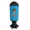Battle Shakers Mortar Shaker Cup | 20 Oz Leak-Proof Shaker Bottle | Protein Cup with Storage Compartment | Dishwasher Safe & BPA Free Sports Bottle | Blue/Black view 1