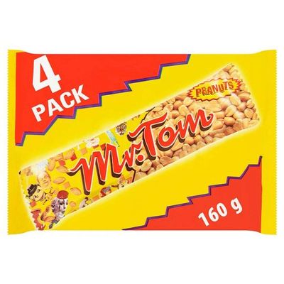 4 Pack Mr Tom Peanut Bar 40g (4 Pack)