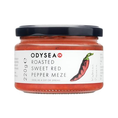 Odysea Roasted Sweet Red Pepper Meze, 220g