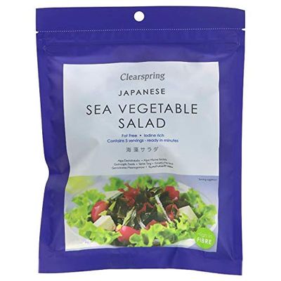 Clearspring Japanese Sea Vegetable Salad 25g (Pack of 6)