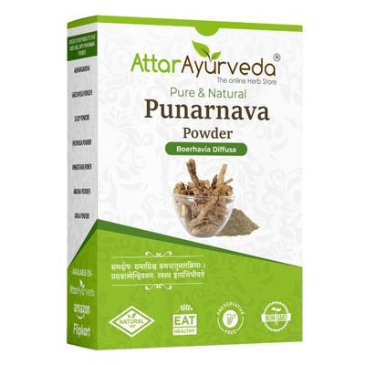 AOZA Attar Ayurveda Punarnava Powder for Kidney Rejuvenation (250 gm)