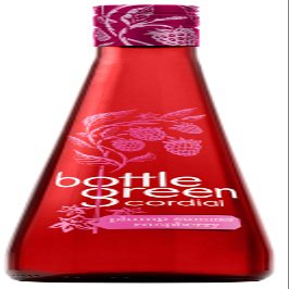 Bottle Green Plump Summer Raspberry Cordial