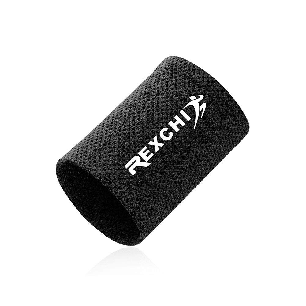1Pcs Reflective Breathable Compression Wristband - Sport Support for Carpal Tunnel Pain Relief, Arthritis, Tendonitis (Black,M)