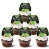 Video Game Controller Cake Topper 48 Count,Gamer Cake Topper Decoration,Game Controller Cupcake Toppers Design,Game Controller Cake Topper Theme By Pretty Cute Studios view 1
