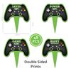 Video Game Controller Cake Topper 48 Count,Gamer Cake Topper Decoration,Game Controller Cupcake Toppers Design,Game Controller Cake Topper Theme By Pretty Cute Studios view 2