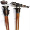 Nautical Replica Hub Vintage walking stick collectors telescope wooden walk cane ornament view 2
