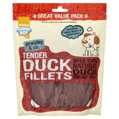 2 x Pawsley and Co Tender Duck Fillets Value Pack 320gm