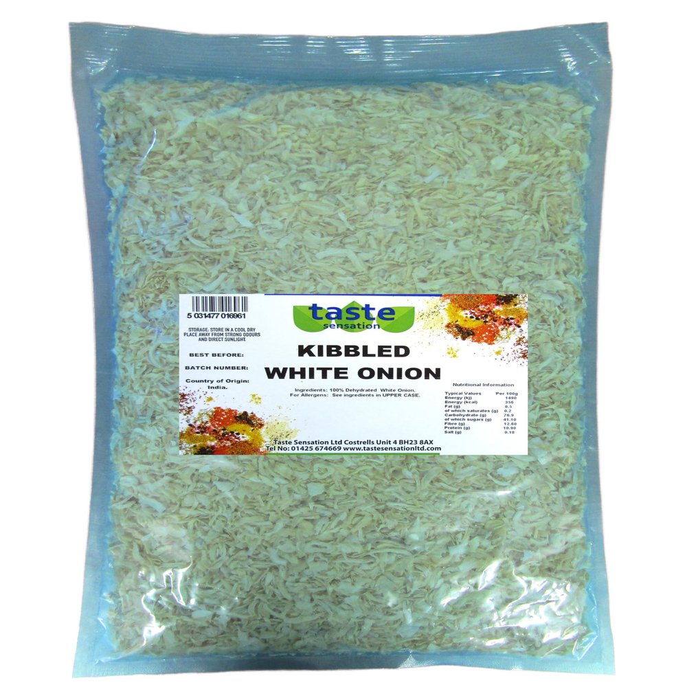 Kibbled White Onion (1kg)