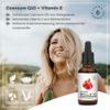 AURA HERBALS Coenzyme Q10 + Vitamin E Liquid 30 ml - 900 Drops - Natural Product 100% - Vegan - Antioxidant Properties - High Bioavailability view 4