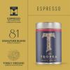 Caff Tropea Ground Coffee for Espresso Machines, Medium to Dark Roast Italian Coffee Ground, Robusta & Arabica Strong, 227g Tin Espresso view 2