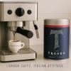 Caff Tropea Ground Coffee for Espresso Machines, Medium to Dark Roast Italian Coffee Ground, Robusta & Arabica Strong, 227g Tin Espresso view 4