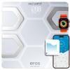 INEVIFIT EROS Bluetooth Body Fat Scale Smart BMI Highly Accurate Digital Bathroom Body Composition Analyzer with Wireless Smartphone APP 400 lbs 11.8 x 11.8 inch (White) view 1