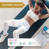 INEVIFIT EROS Bluetooth Body Fat Scale Smart BMI Highly Accurate Digital Bathroom Body Composition Analyzer with Wireless Smartphone APP 400 lbs 11.8 x 11.8 inch (White) view 3