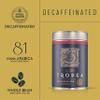 Caff Tropea Roasted Swiss Water Decaf Coffee Beans - Medium Roast - Smooth and Sweet Decaffeinated Whole Coffee Beans - 227 g Tin - 100% Arabica view 2