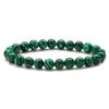 M MOOHAM Malachite Mens Bracelet Gifts - Natural Green Malachite Stone Womens Anxiety Healing Bracelets, Elastic Malachite Stone Bracelet Wedding Gifts Bridal Shower Gifts Bridesmaid Gifts view 1