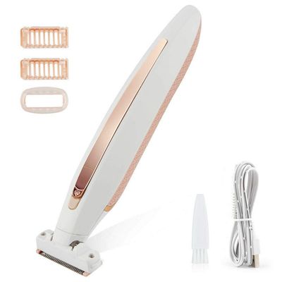 Lady Shaver, Electric Hair Removal for Women Flawless Body, Painless Portable Hair Remover Perfect for Face/Leg/Hand/Bikini/Armpit with LED Light