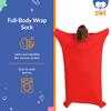 Sensory Owl Body Sock for Kids and Adults Helps with ASD ADHD Relieve Stress Spatial Awareness Aids XXL175 cm Red view 2