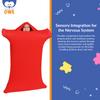Sensory Owl Body Sock for Kids and Adults Helps with ASD ADHD Relieve Stress Spatial Awareness Aids XXL175 cm Red view 4