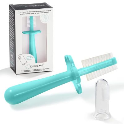 Grabease Double Sided Toothbrush, Teal, 0.18 kg, Tooth Teal