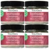 Viva Doria Fluoride-Free Toothpaste, Cinnamon Flavor, Glass Jar, 3 oz (Pack of 4) view 1