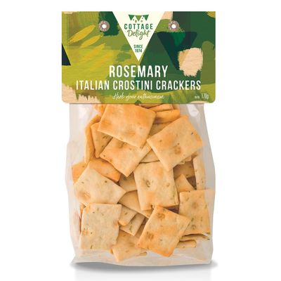 Cottage Delight Rosemary Italian Crostini Crackers