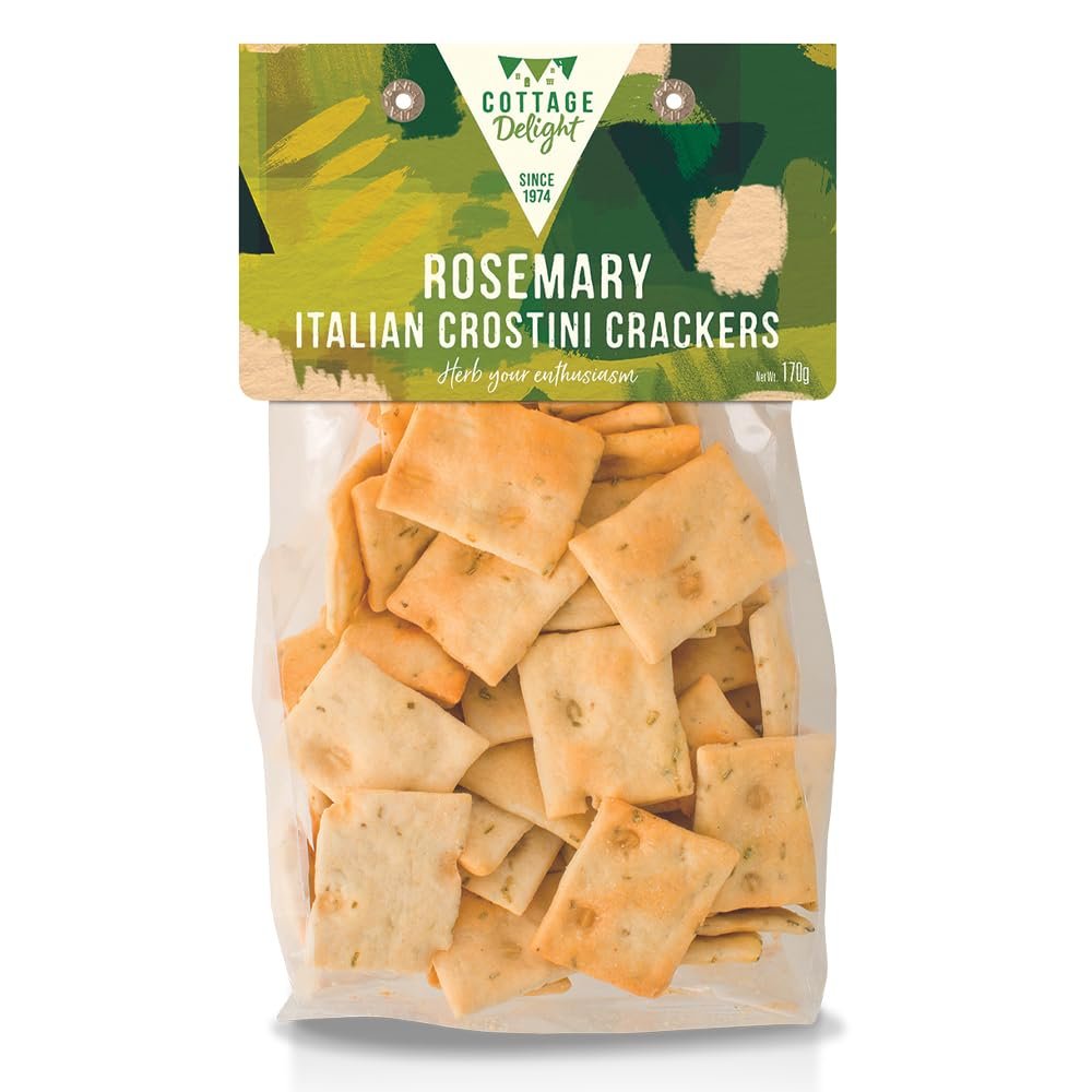 Cottage Delight Rosemary Italian Crostini Crackers