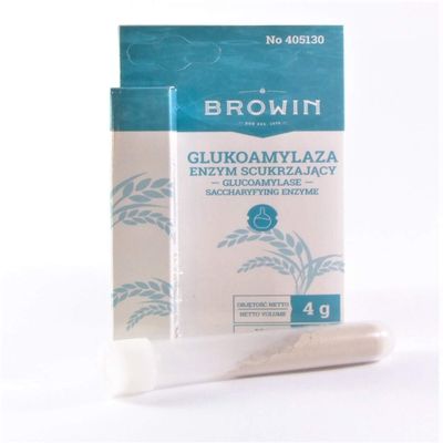 Gluco Amylase Enzyme 4g BROWIN - Saccharifying Enzyme - Recommended to Distillers
