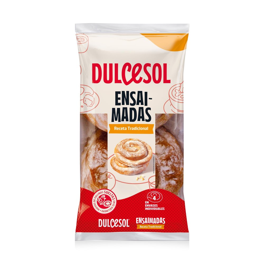 Dulcesol Ensaimada, 4 pcs, 147 g
