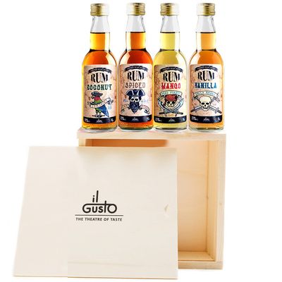Miniature Rum Gift Set 40 ml (Pack of 4)