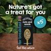 Eat Natural Nuts & Seeds Breakfast Cereal with Honey - High in Fibre Breakfast Muesli - Suitable for Vegetarians ,450 g (Pack of 5) view 2