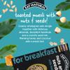 Eat Natural Nuts & Seeds Breakfast Cereal with Honey - High in Fibre Breakfast Muesli - Suitable for Vegetarians ,450 g (Pack of 5) view 4