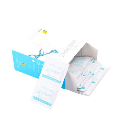 Beaupretty 100pcs Disposable Fog Wipes for Glasses Lens Cleaning Paper One Use Cleaning Paper for Eyeglasses and Sunglasses