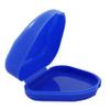 30 x Retainer Case ~ Bulk Buy Slim Boxes for Gumshields, Mouthguards Dental Trays etc (Blue) view 4