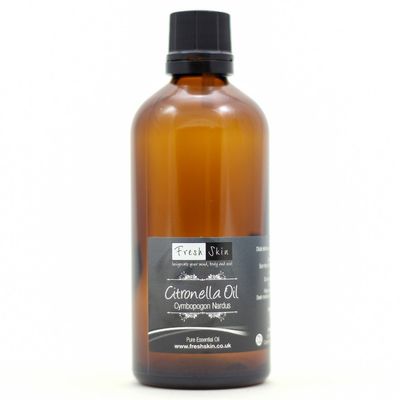 100ml Citronella Essential Oil - Freshskin Beauty LTD | 100% Pure & Natural Essential Oils