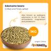 Edamame beans 1 Kg, roasted, lightly salted, gluten free, rich in protein, suitable for snacks and dietary meals, GMO-FREE,2.2 Lbs, Dorimed view 3