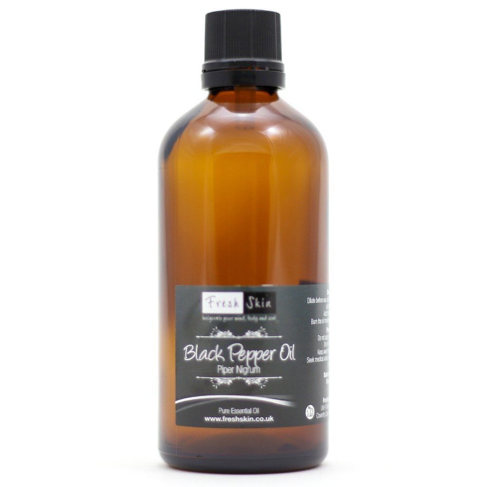 100ml Black Pepper Essential Oil - Freshskin Beauty LTD | 100% Pure & Natural Essential Oils