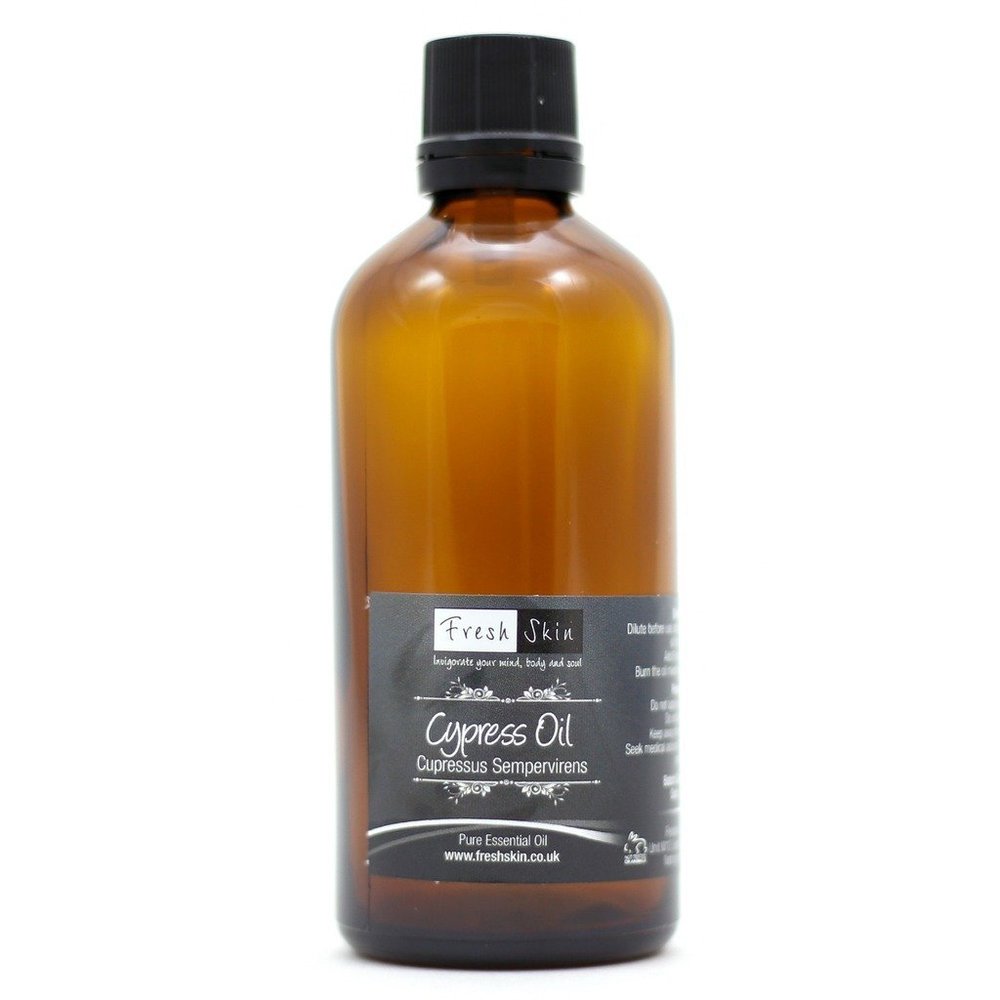 100ml Cypress Essential Oil - Freshskin Beauty LTD | 100% Pure & Natural Essential Oils