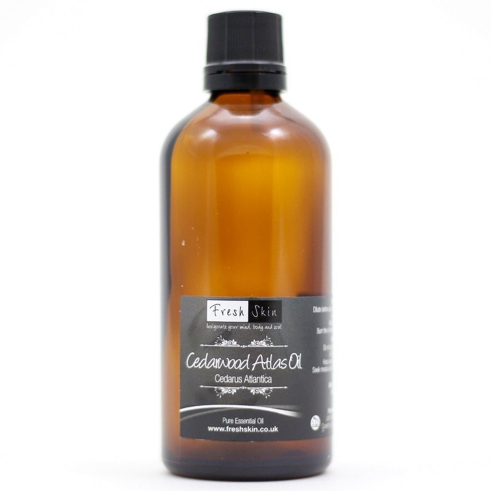 100ml Cedarwood Atlas Essential Oil - Freshskin Beauty LTD | 100% Pure & Natural Essential Oils