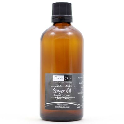 100ml Ginger Essential Oil - Freshskin Beauty LTD | 100% Pure & Natural Essential Oils