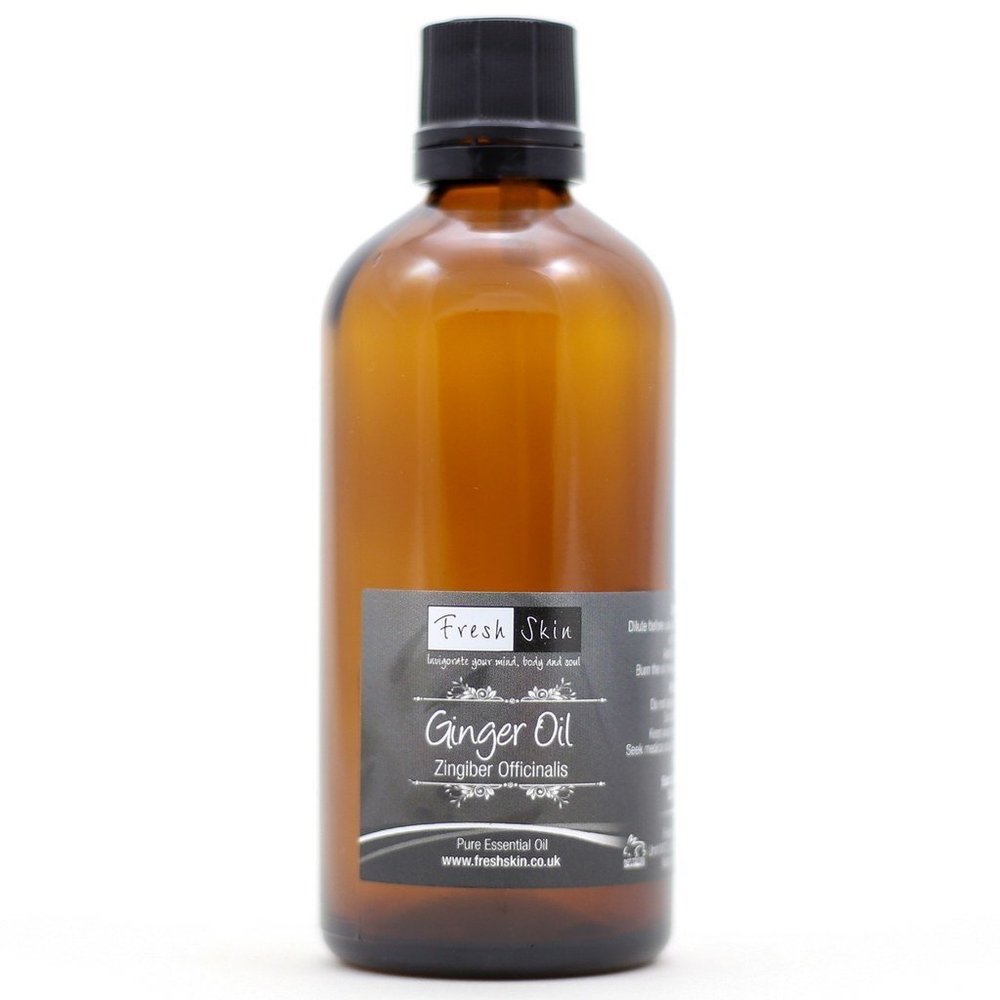 100ml Ginger Essential Oil - Freshskin Beauty LTD | 100% Pure & Natural Essential Oils