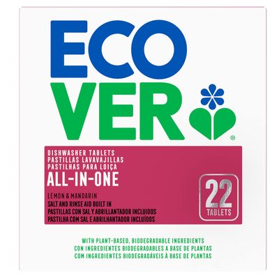 Ecover Dishwasher Maq All-In-One Ecover 22 tablets All in One