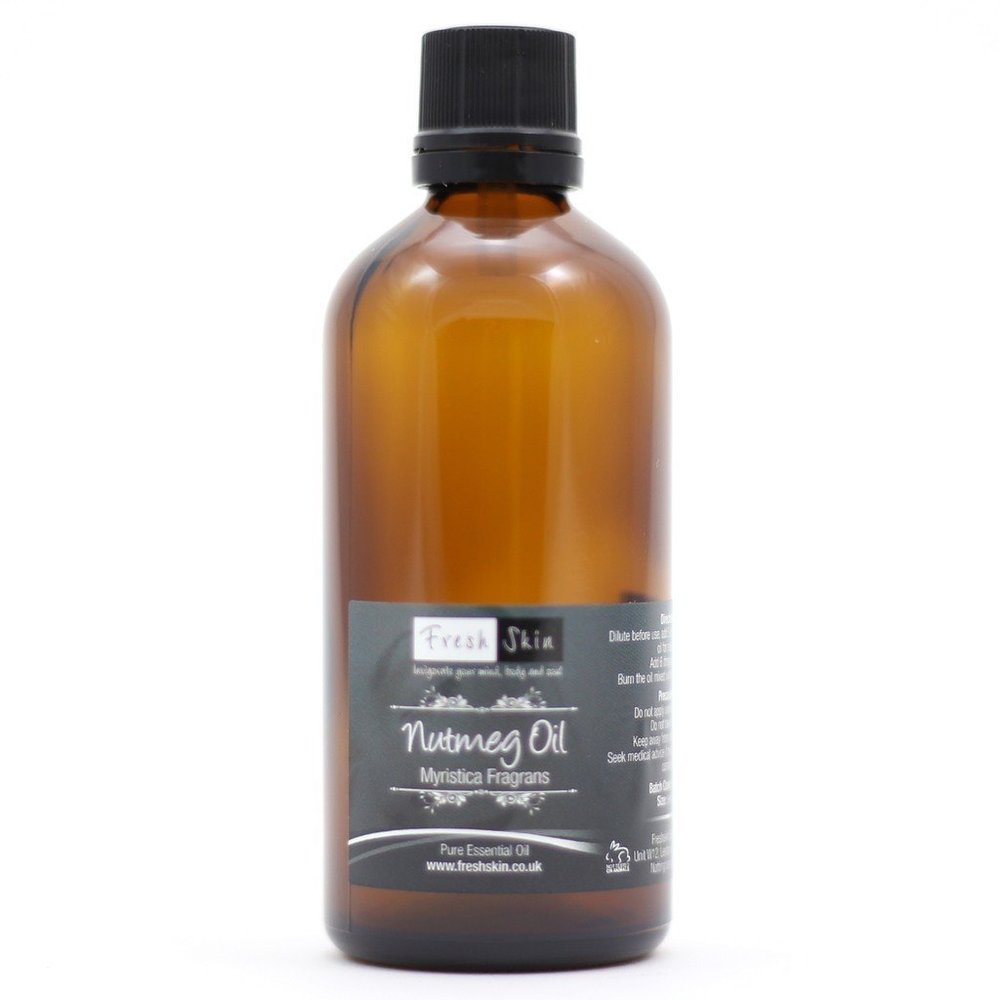100ml Nutmeg Essential Oil - Freshskin Beauty LTD | 100% Pure & Natural Essential Oils